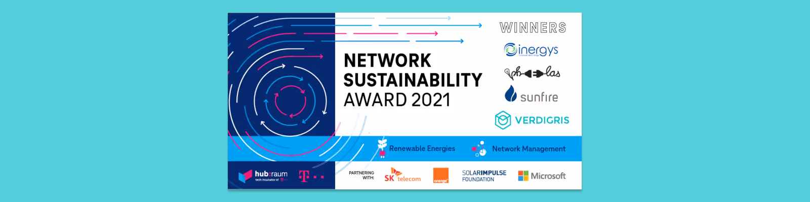 Verdigris Wins Network Sustainability Award