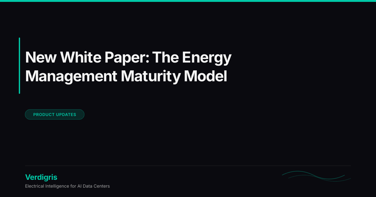 New White Paper: The Energy Management Maturity Model — Verdigris blog post hero