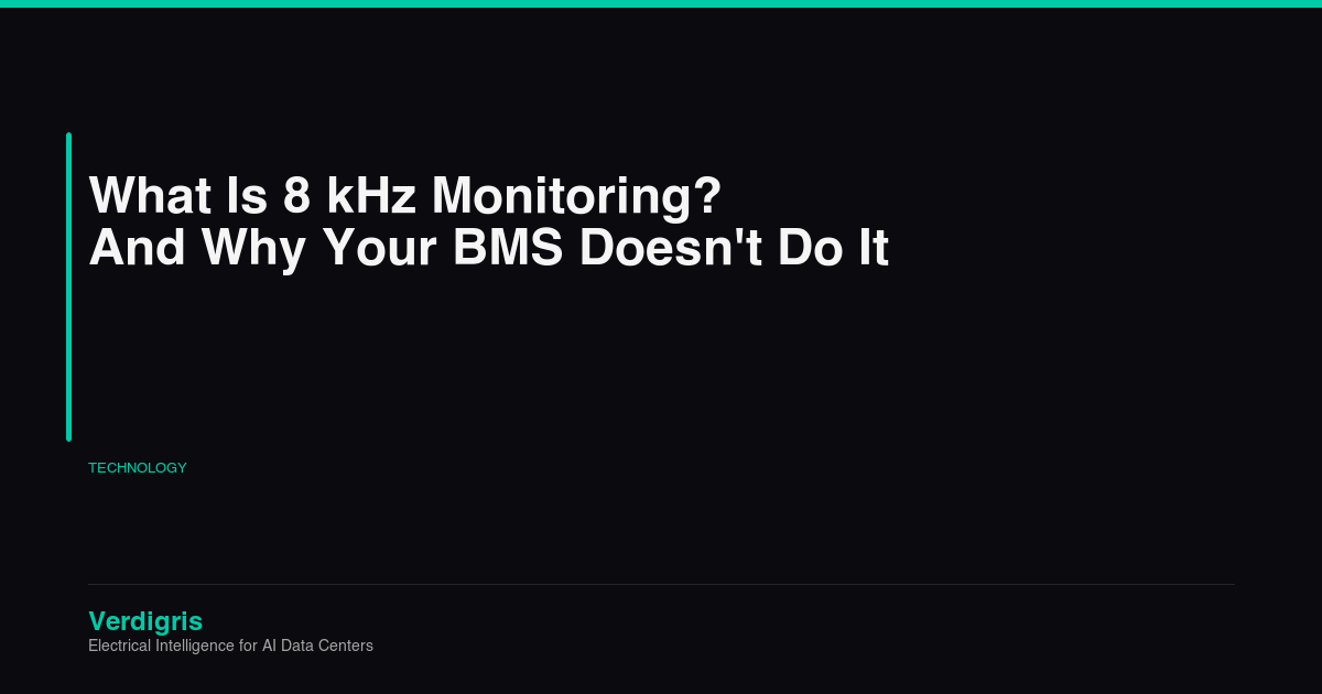 What is 8 kHz monitoring?