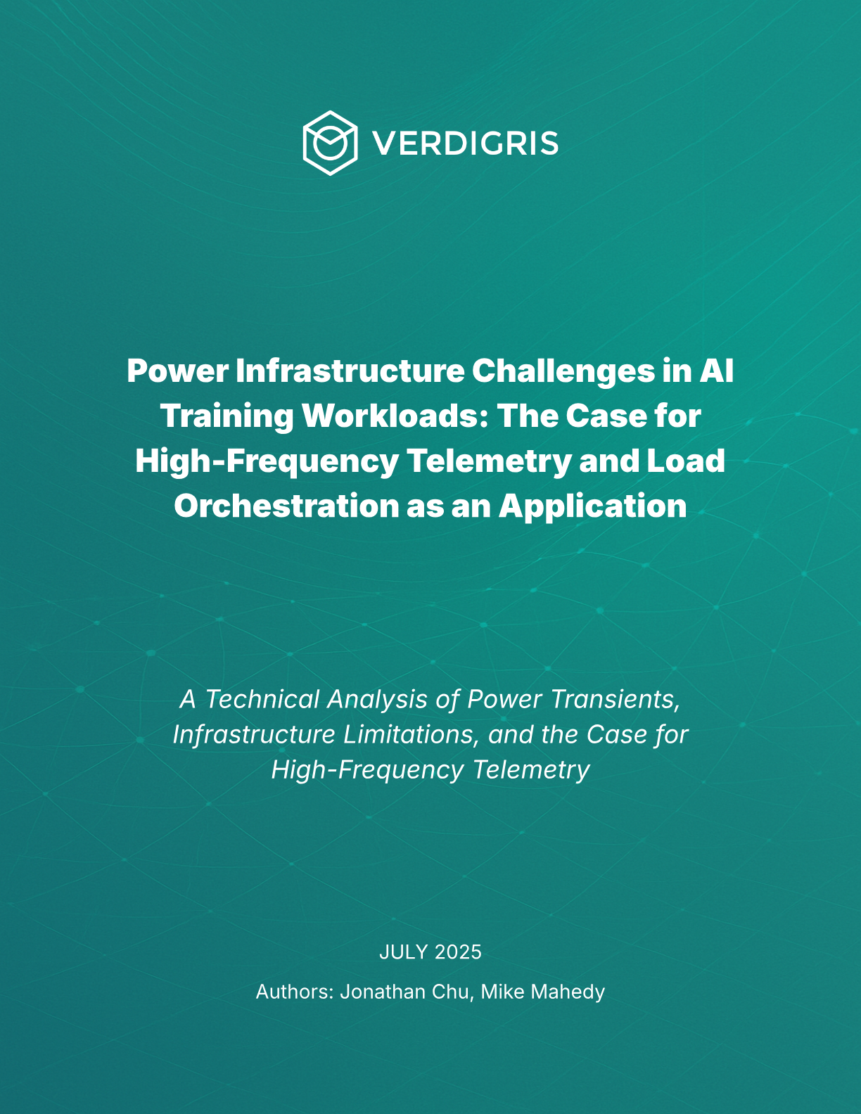 Power Infrastructure in the Age of AI